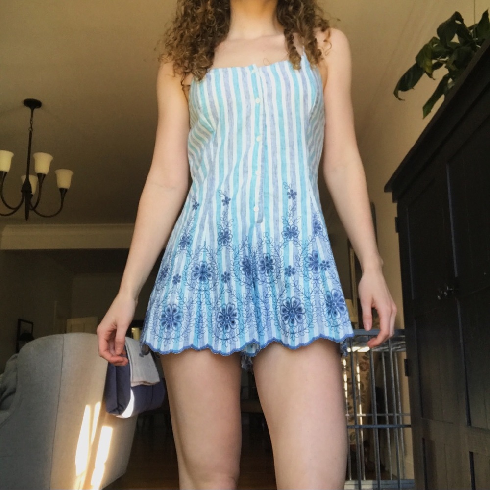 WORN ONCE gianni bini romper